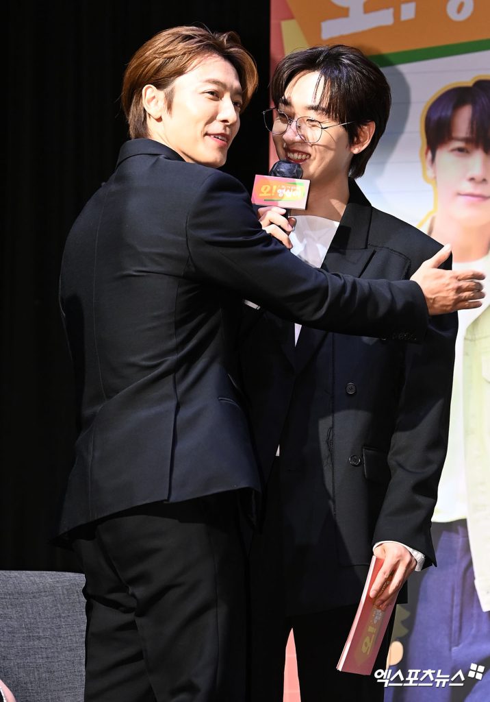 SUPER-JUNIOR-Donghae-Eunhyuk-at-Production-presentation-of-the-drama-Oh-Young-Shim