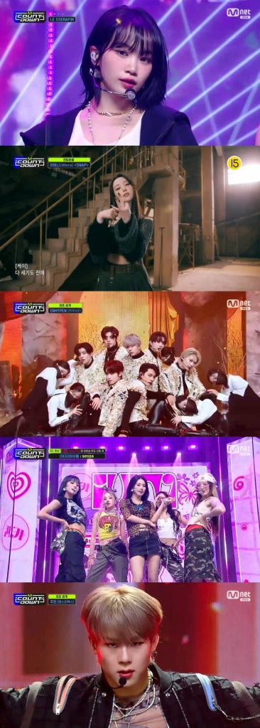 (G)I-DLE、aespaを抑えて1位…MONSTA Xのジュホンソロデビュー (M Countdown)