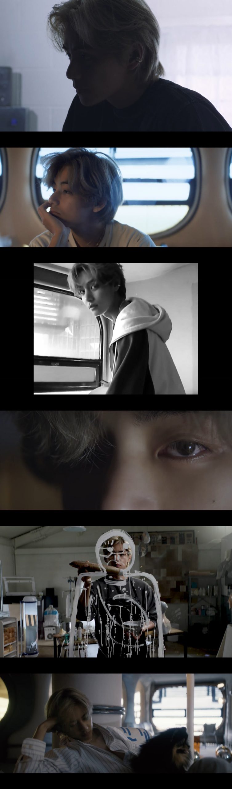 BTS V solo album Love Me Again-Rainy Days 先行公開