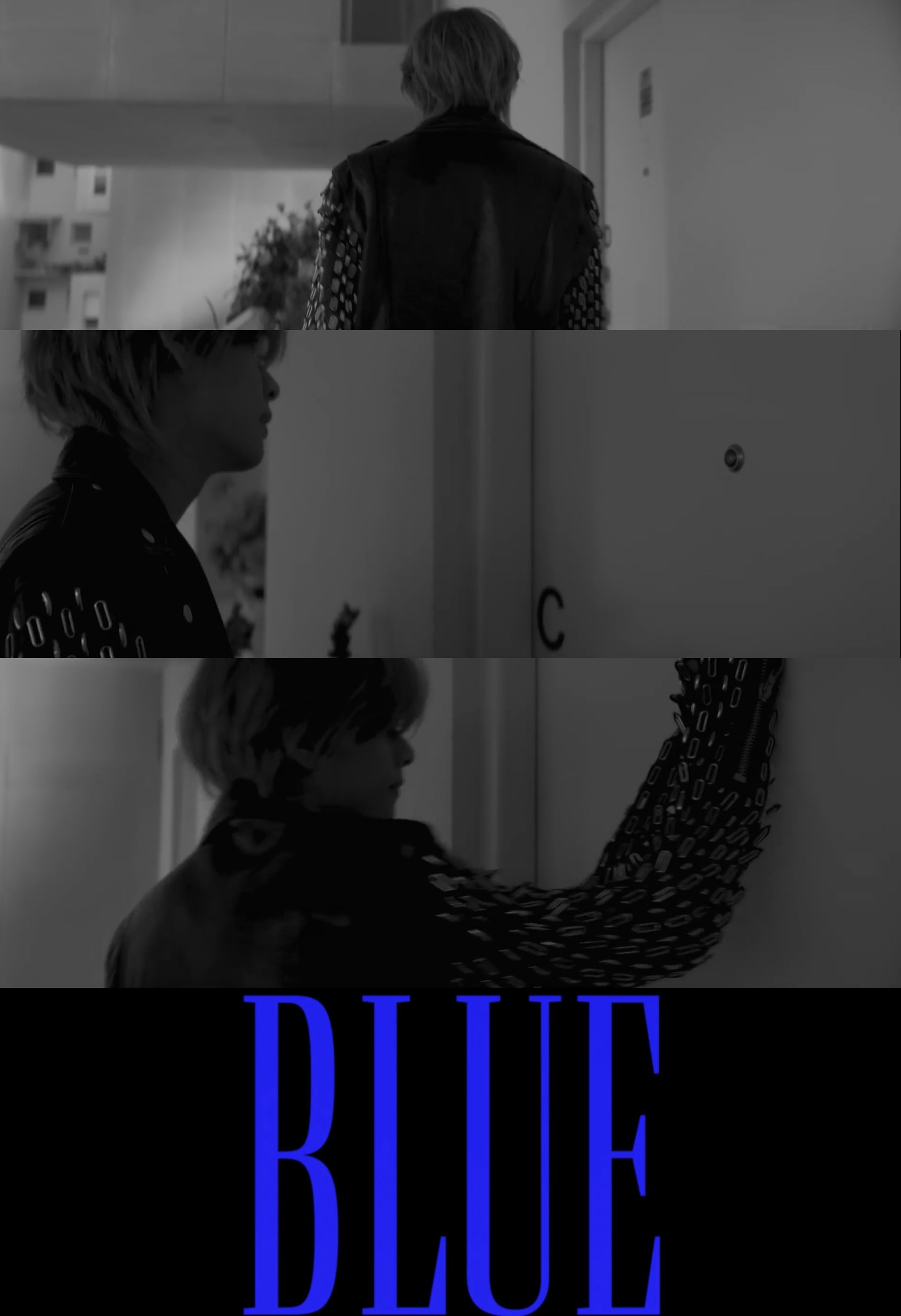 BTS V、映画のような雰囲気「Blue」MV1次ティーザー...強烈な白黒映像