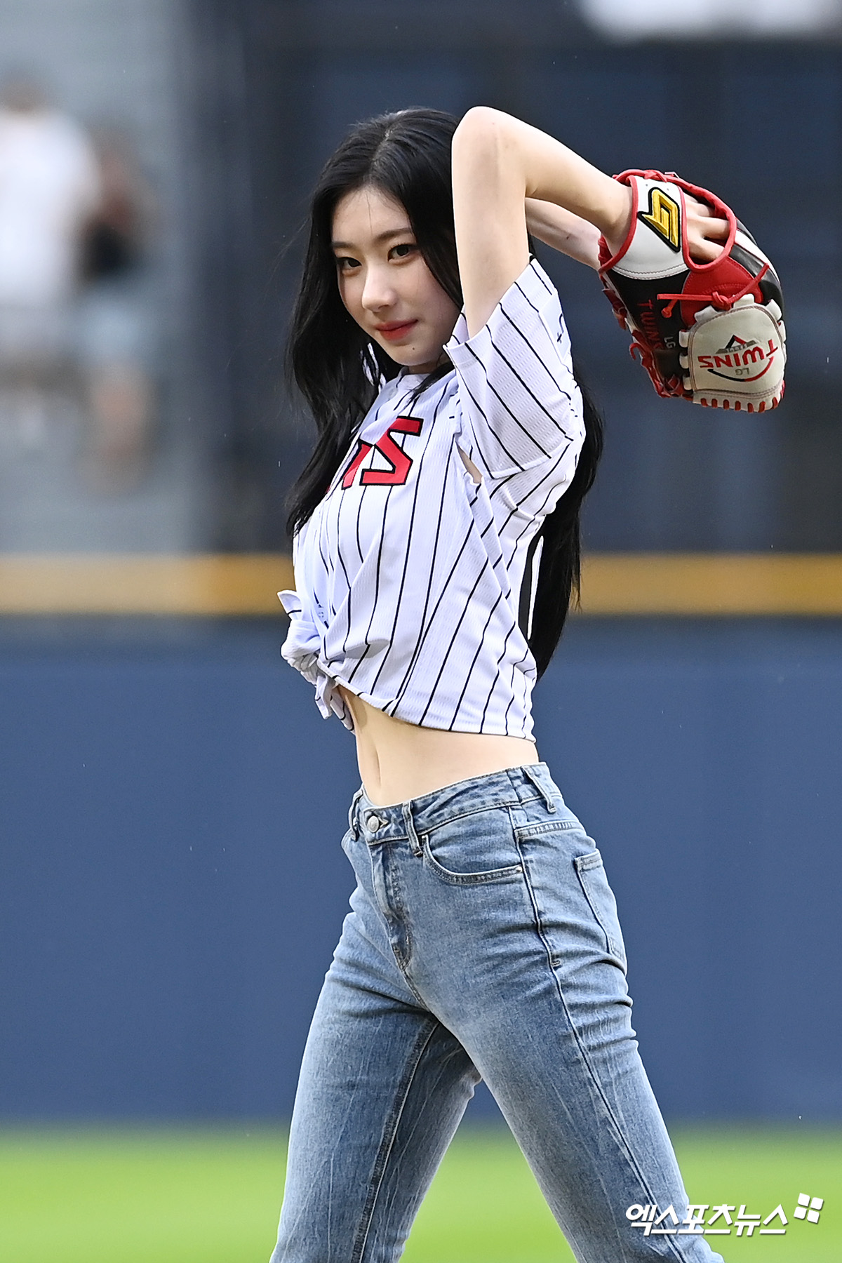 ITZY チェリョン(CHAERYEONG) プロ野球 球始