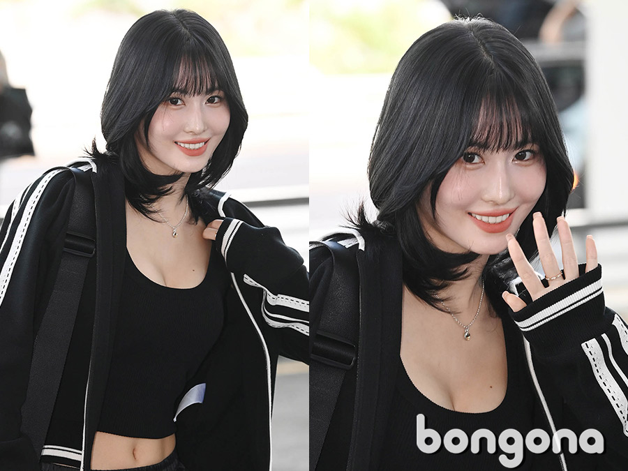 TWICE モモ MOMO 空港写真 20230918