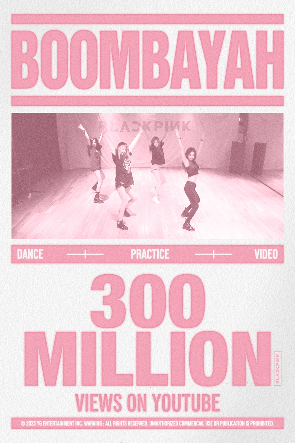 MVでもないのに…BLACKPINK「BOOMBAYAH」振り付け動画3億ビュー突破「快進撃」