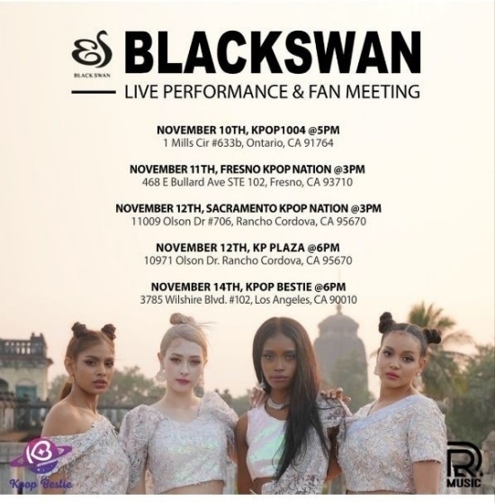 BLACKSWAN、初の米国ファンミーティングツアー開催"新しいスタートを期待"
