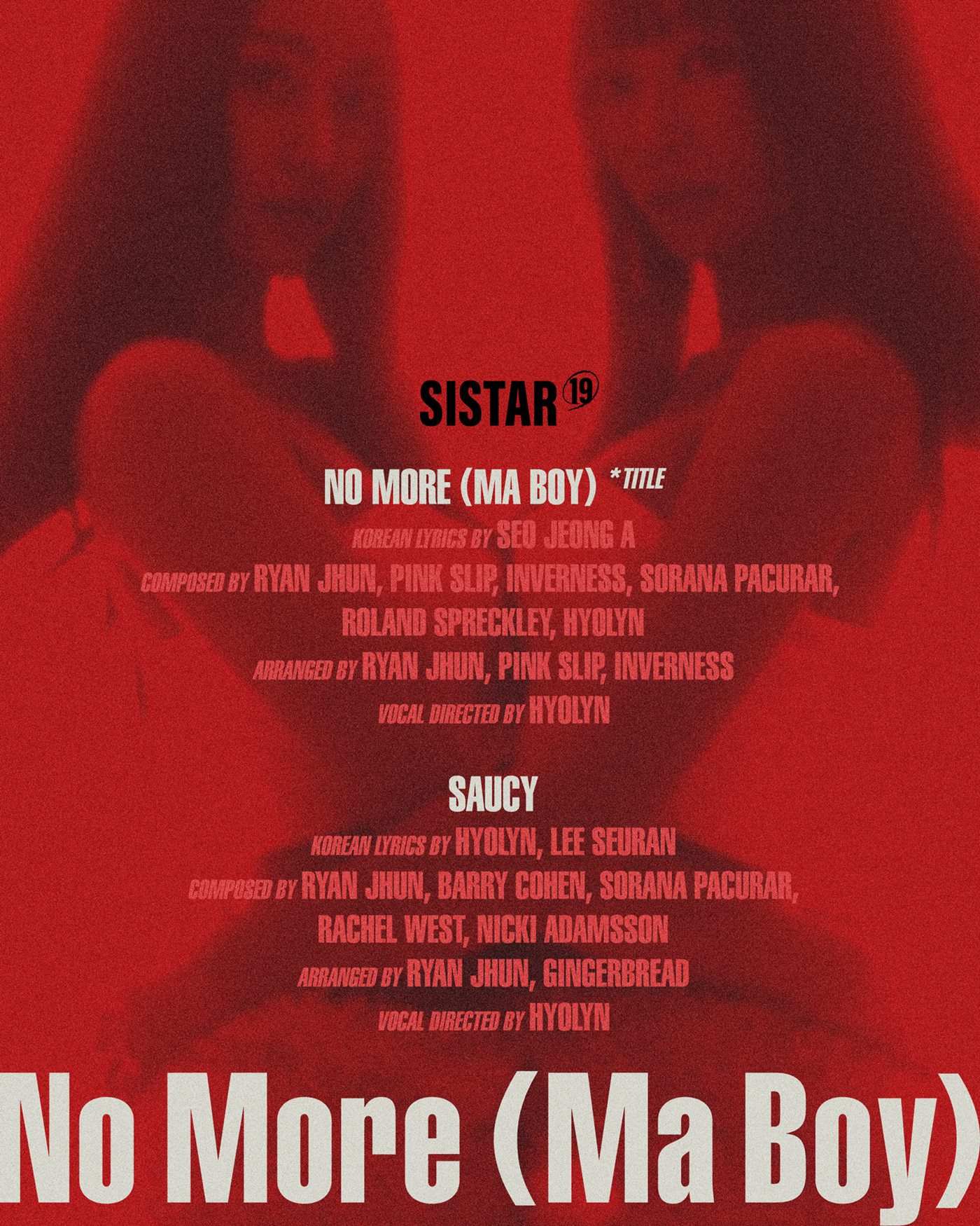 SISTAR19、デビュー曲の名脈を繋ぐ...タイトル曲は「NO MORE」