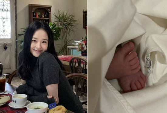 「出産」ソン・ヨンジェ、新生児の写真公開..."一緒に楽しく暮らそう"